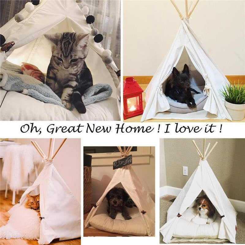 Rustic Retreat Wooden Pet Haven