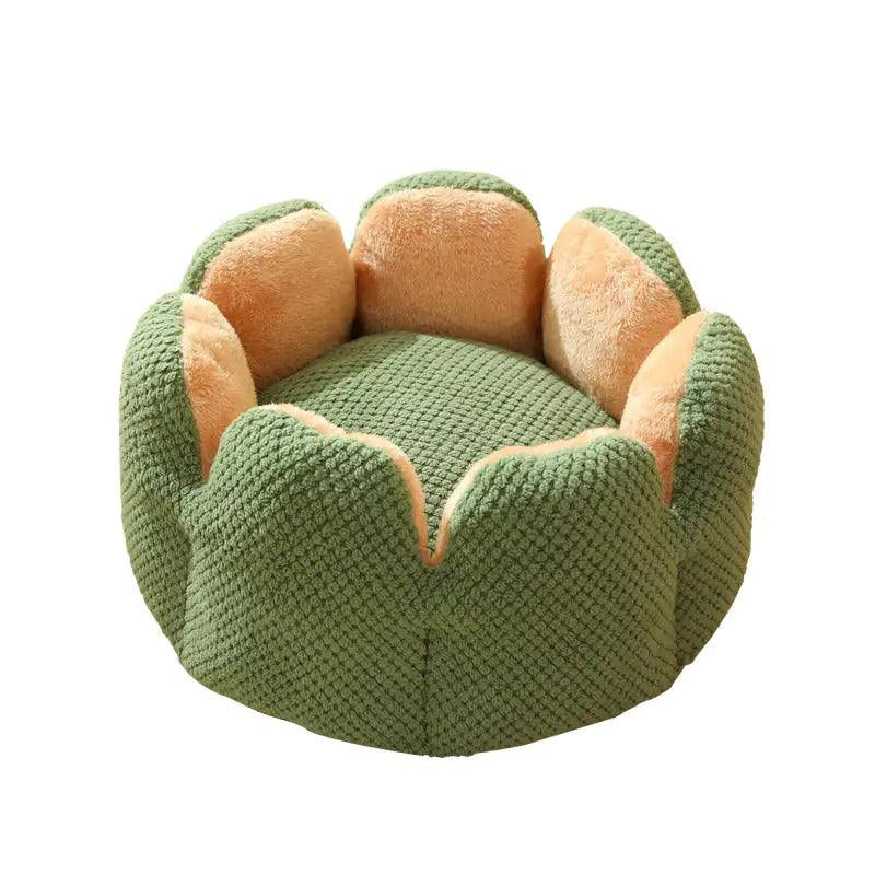 Luxury Cactus Petal Pet Nest: the Epitome of Comfort & Style