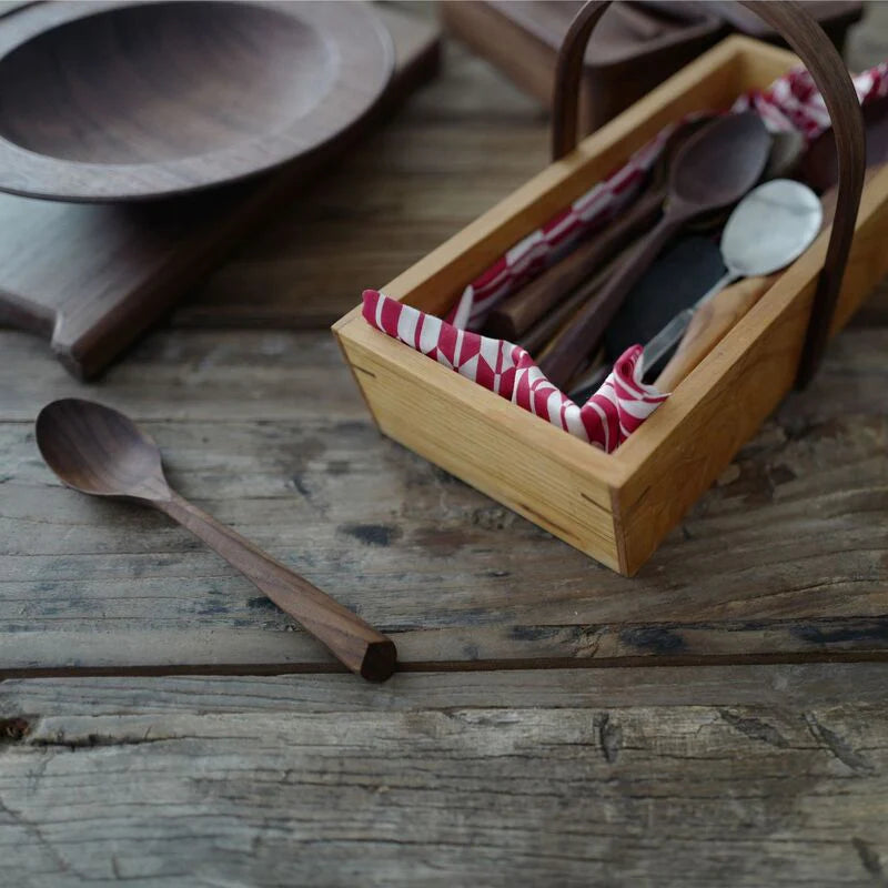 Imported Nordic Style Black Walnut Wooden Kitchen Utensils