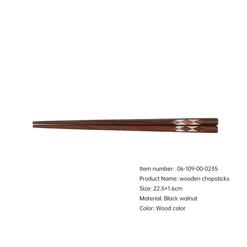 Imported Nordic Style Black Walnut Wooden Kitchen Utensils